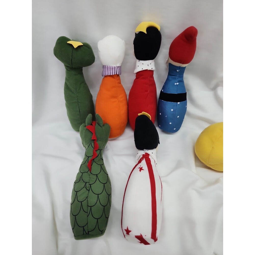 Ikea Upptrada Soft Plush Toddler Fairytale Bowling Set Read Description - Picture 5 of 10